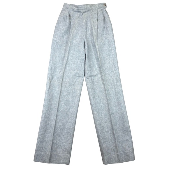 Vintage Pendleton 2pc Wool Pant Blazer Suit Womens 4 Petite Light Blue USA - Picture 7 of 14